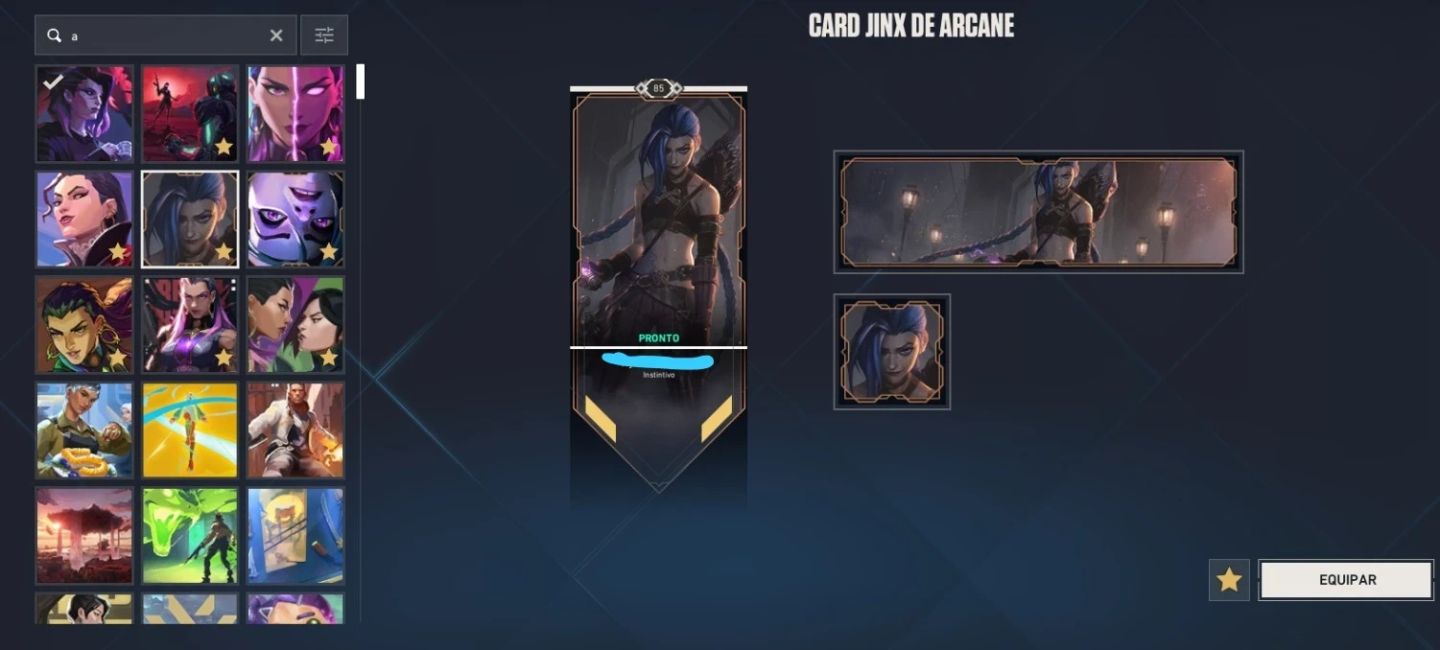 Conta Valorant + LoL Plat 2 - Vandal Sublime - Card Arcane - Aceito Ofertas