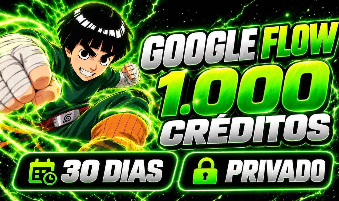 Google Flow Privado | 1.000 Créditos | 30 Dias de Acesso | Veo 3.1