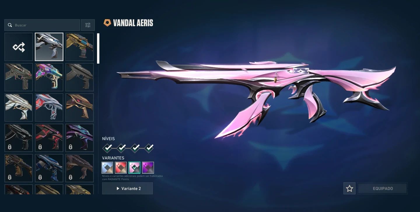Conta Valorant com Vandal Arcane e banner jinx