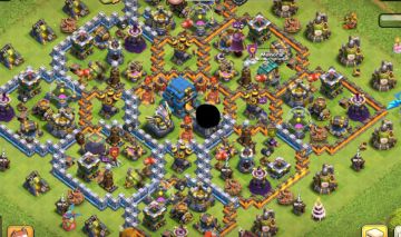 Conta de Clash of clans CV12