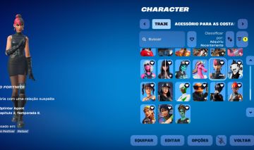 CONTA FORTNITE TRYHARD