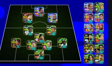 CONTA eFootball Mobile ELENCO FORTE + 1 DIVISÃO