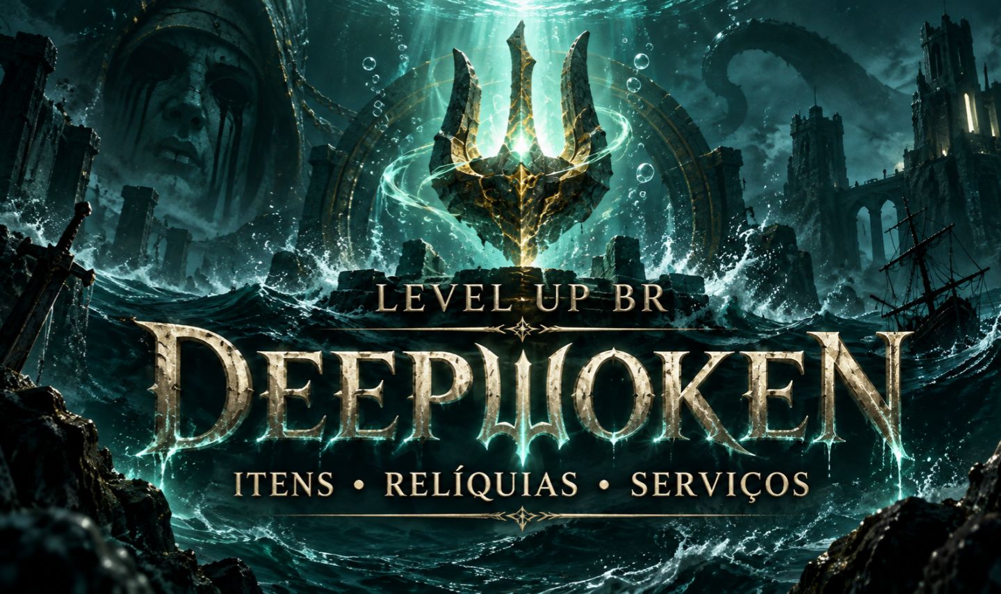 50% DESCONTO DEEPWOKEN RELÍQUIAS E MUITAS COISAS