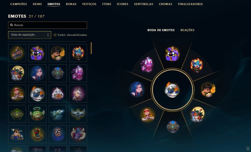 CONTA ESMERALDA 3 / 21 SKINS / YONE VELHO OESTE / KAYN LUA NEVADA / 29K EA