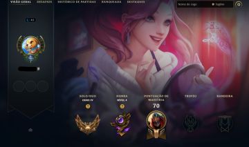 CONTA LOL SKIN ULTIMATE SERAPHINE KDA FIZZ DOGUINHO PRES ORIANNA LENDA ASCENDIDA