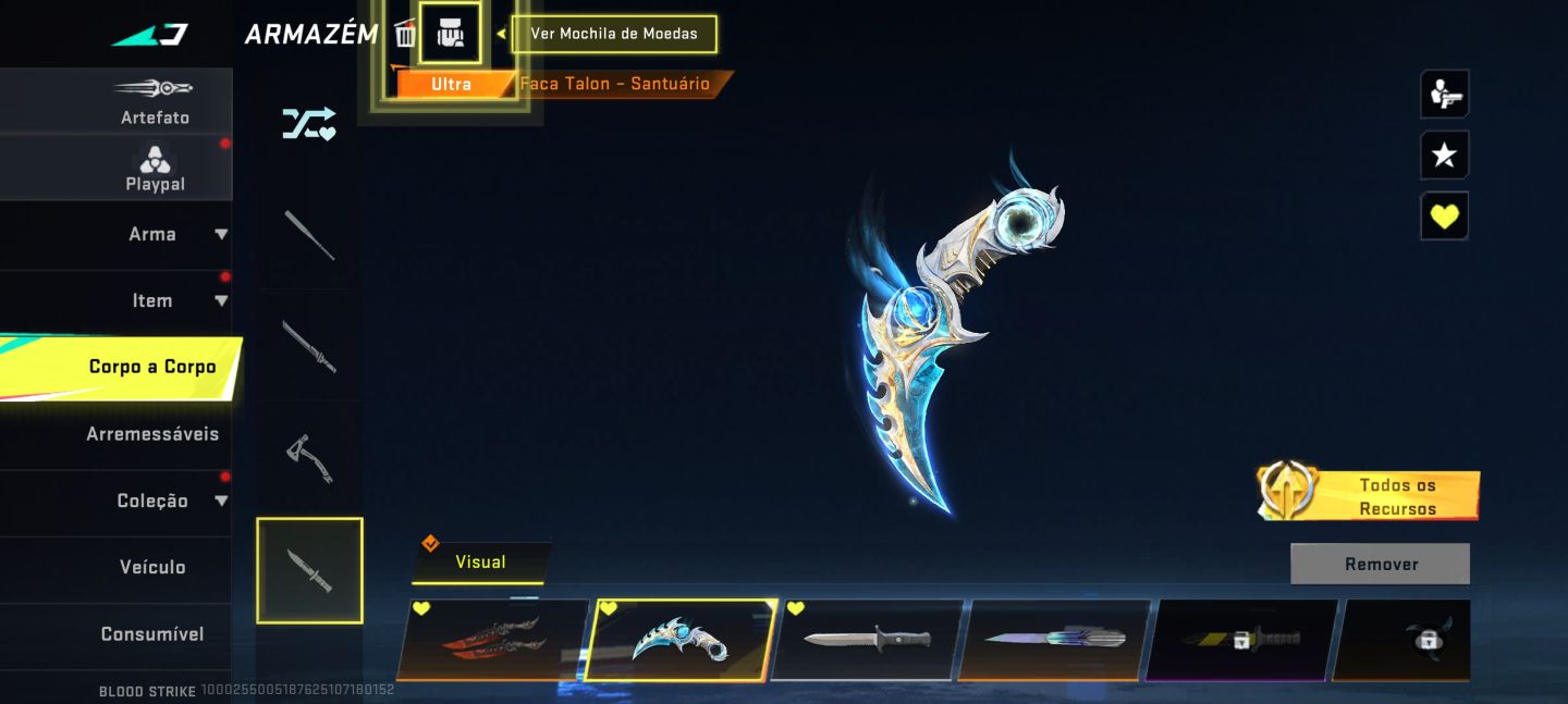 CONTA BLOOD STRIKE/ 3 SKINS EVO / SKIN ETERNAS E ULTRA