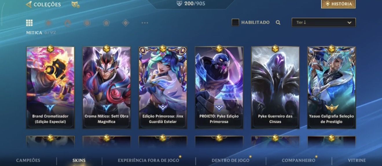 Conta Top 3 Yasuo