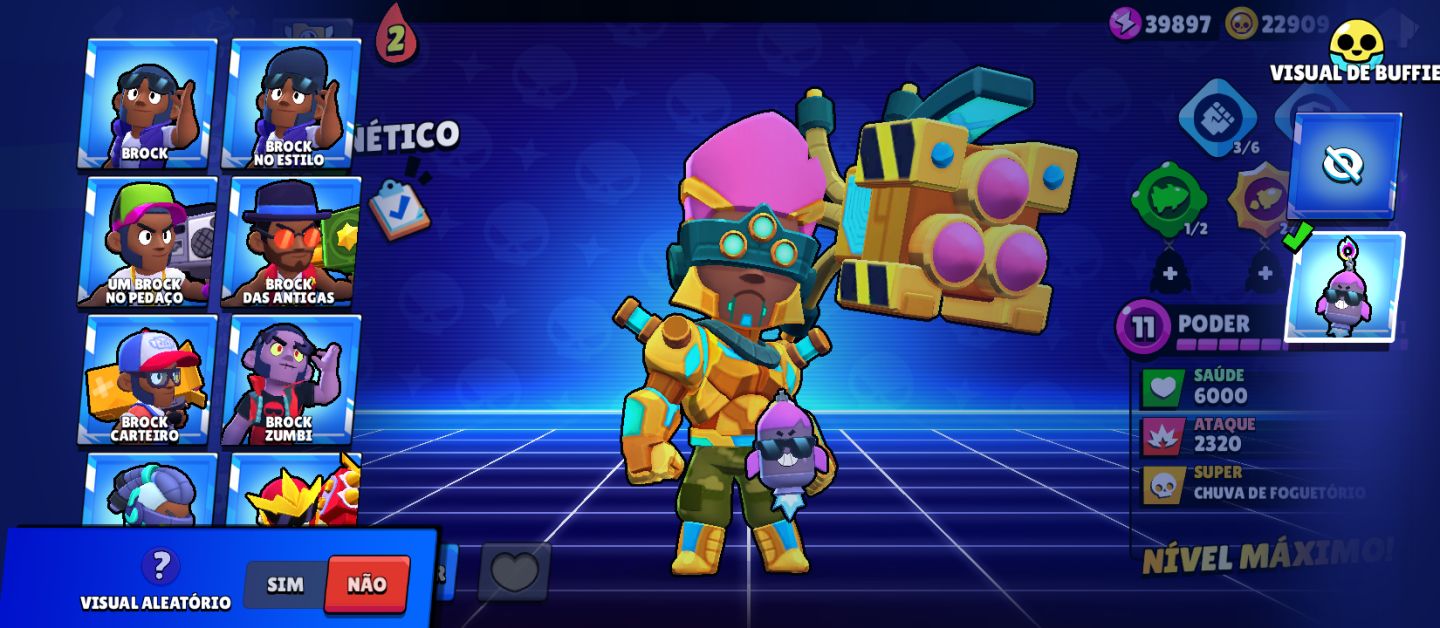 CONTA RARA 2020 | FULL BRAWLERS | +350 SKINS | 72K TROFÉUS