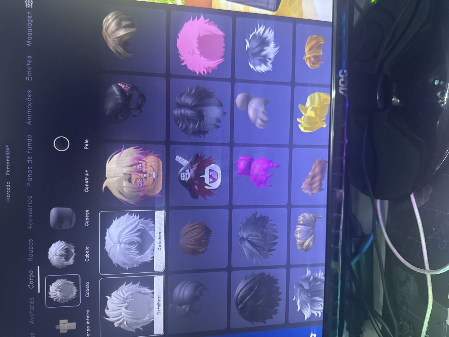Conta Roblox (Azure Latch, Skins e Basketball Zero)