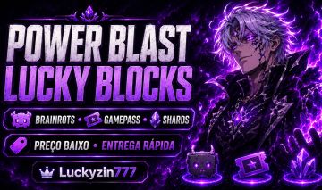 [MENOR PREÇO] POWER BLAST LUCKY BLOCKS | BRAINROTS