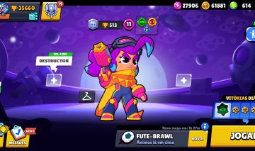 Conta de Brawl Stars | 35k+ troféus | 600+ gemas | 165 skins