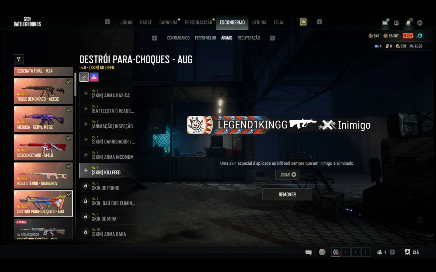 CONTA PUBG ARMAS PREGRESSIVA RARAS PERSONAGEM RAROS CONTA INSANA