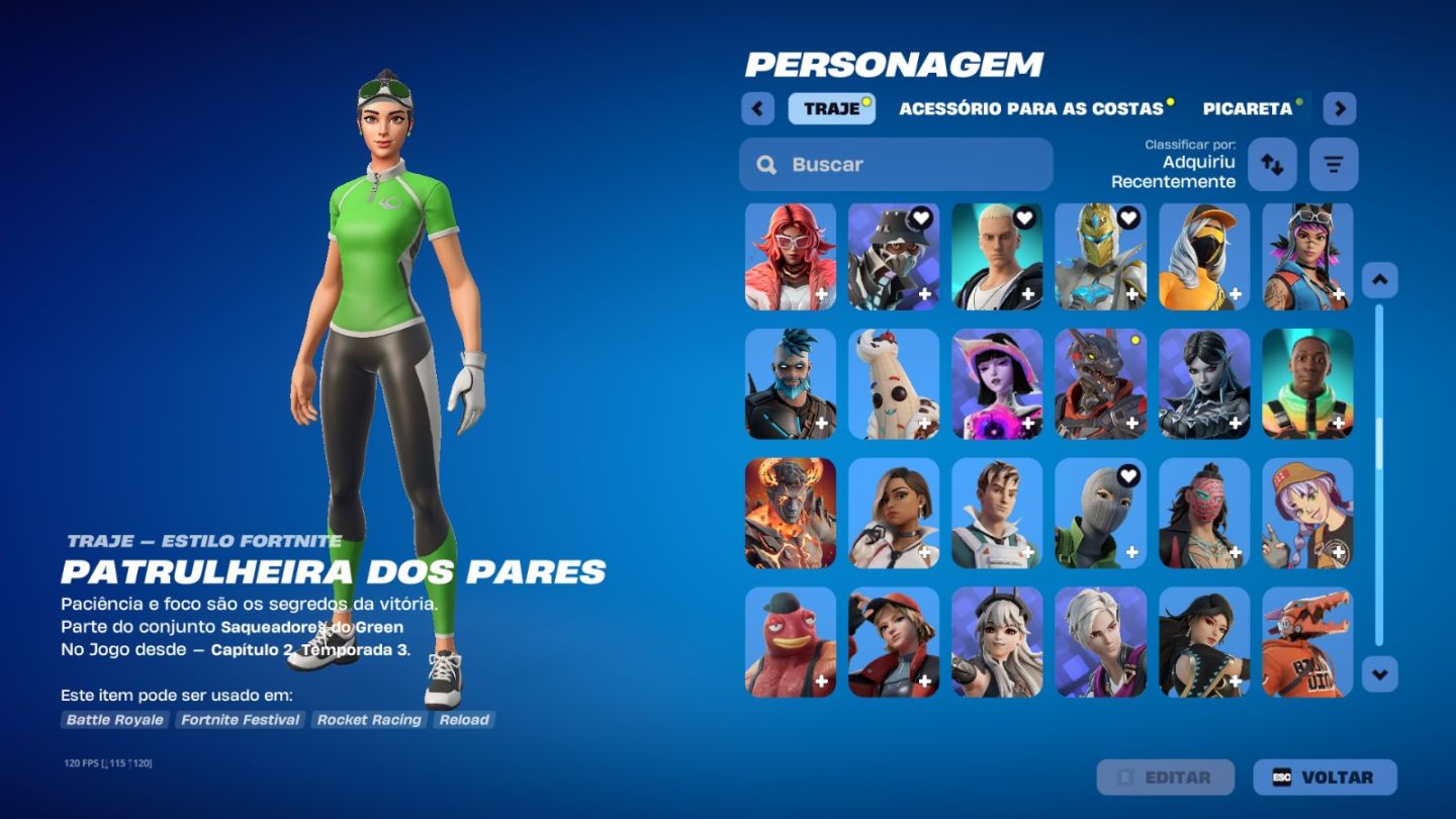 Conta Fortnite Varias Skins
