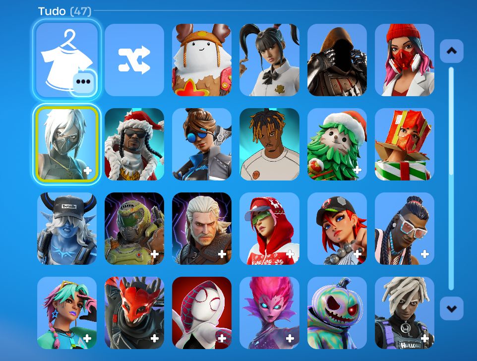 Conta de fortnite com mais de 40 skins e muito mais Full acesso para sair rápido