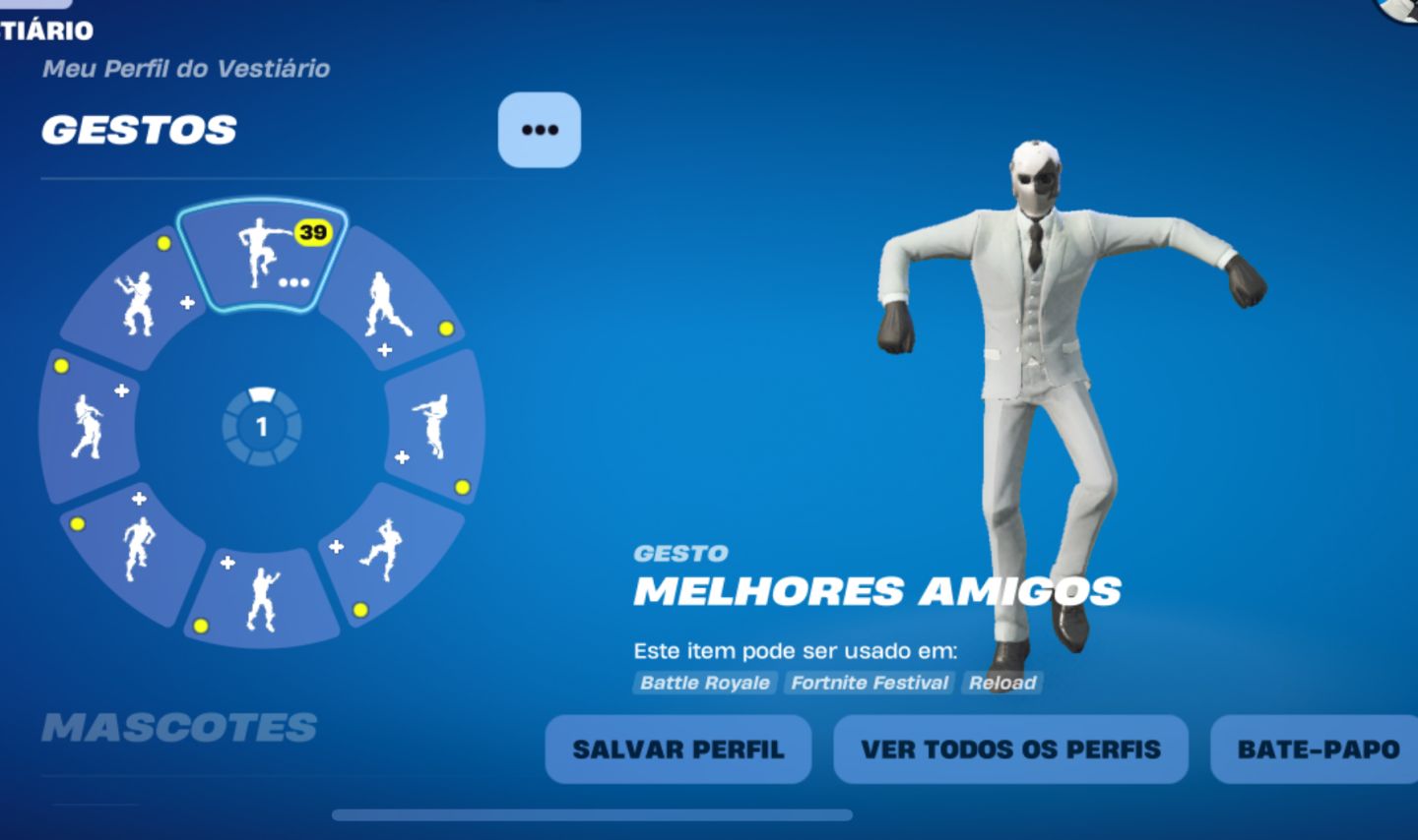 Conta season 3 com as danças mais rara do jogo.