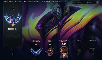 CONTA MAIN K'SANTE DIAMOND 4 COM SKINS LENDÁRIAS E MMR DE D2