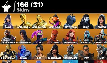 CONTA C/ MUITA SKIN, EXCLUSIVOS, CAP 1, JOGOS EPIC, GTA5, TRYHARD , STW