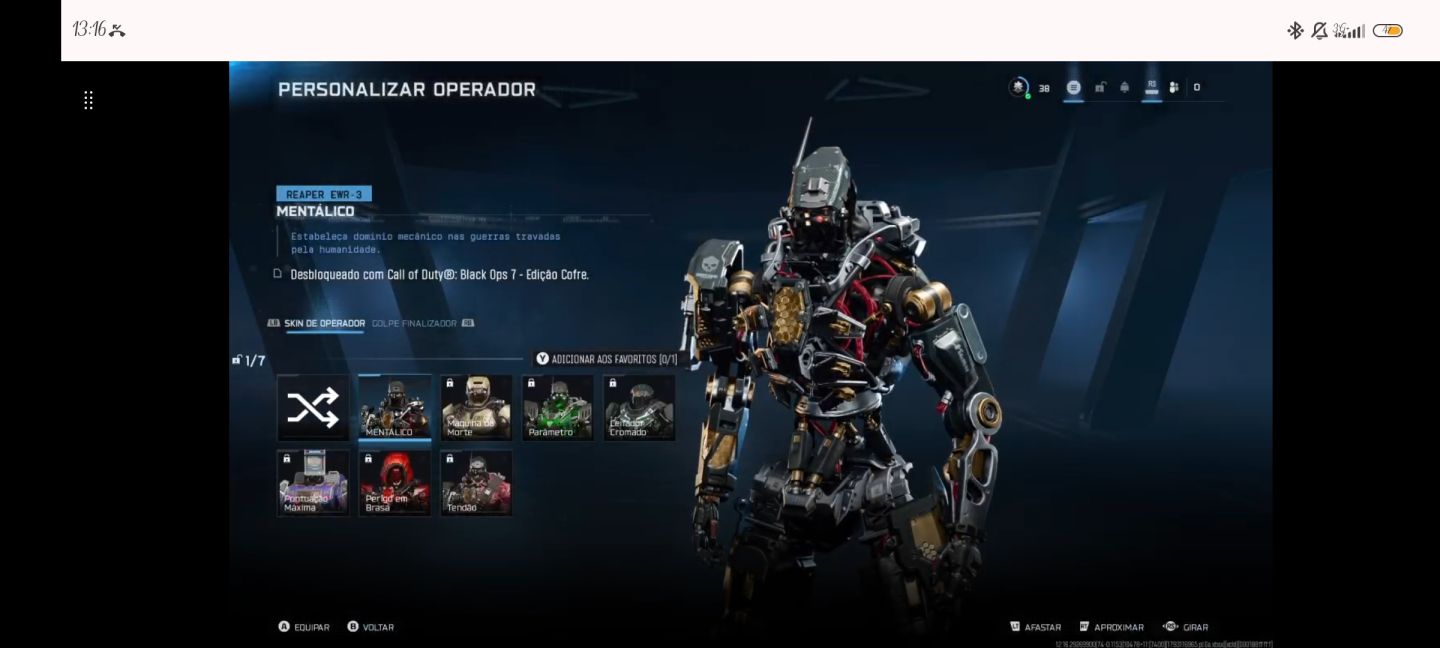 Conta warzone com skins Versão cofre Bo7