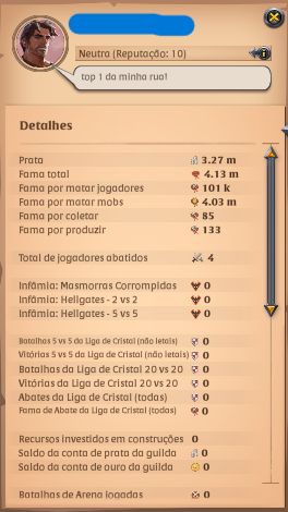 Conta albion - spec em armas de longo alcance