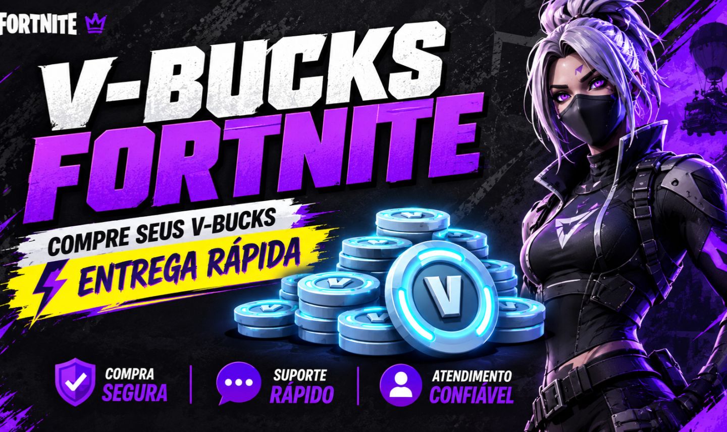 VBUCKS MAIS BARATO DO SITE - FORTNITE ( via presente )