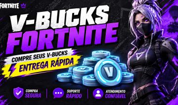 VBUCKS MAIS BARATO DO SITE - FORTNITE ( via presente )