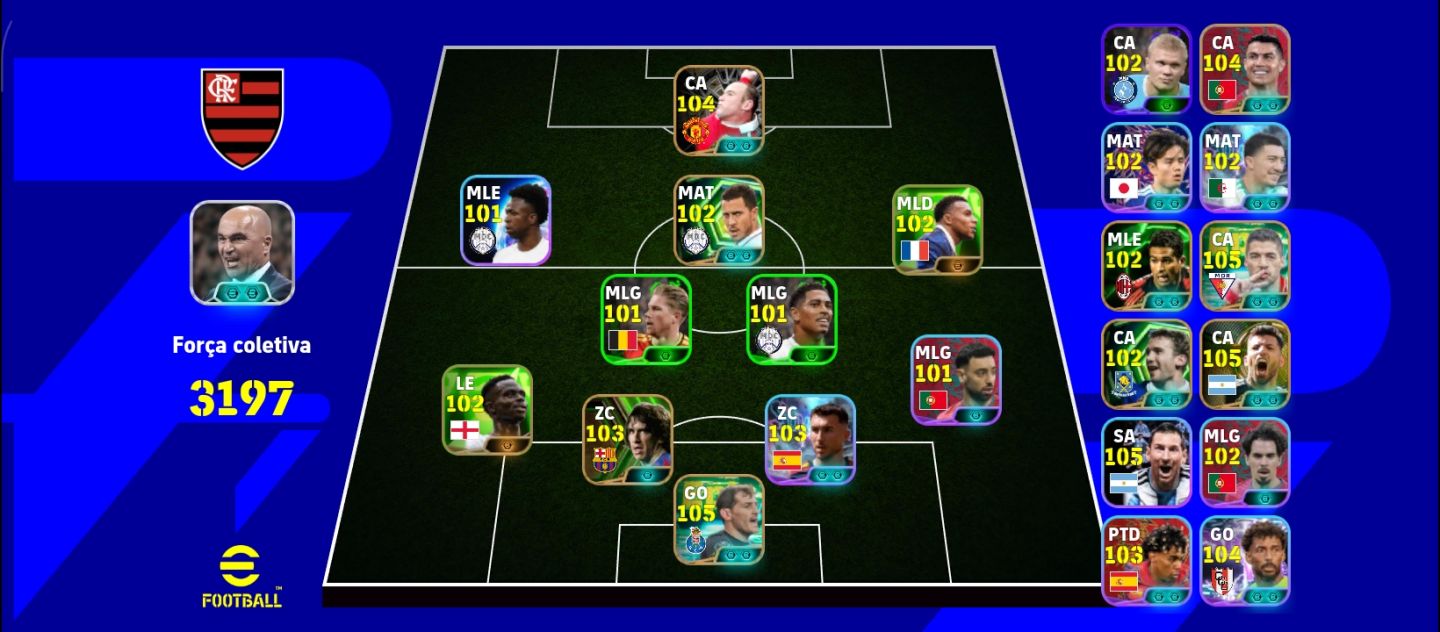 Conta de efootball
