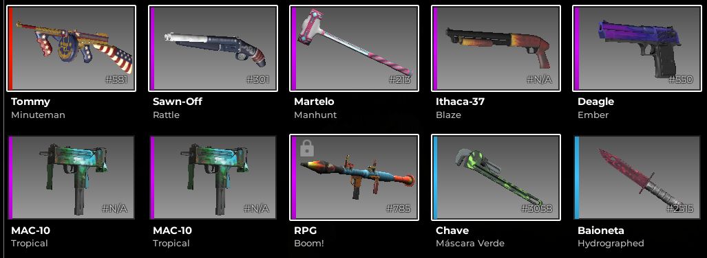 Criminality Roblox/skins