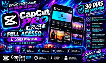 CAPCUT PRO | 30 DIAS | ENTREGA RÁPIDA|full acesso