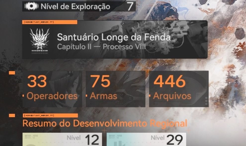 Conta monstra todos os personagens limitados com todas as armas assinaturas.