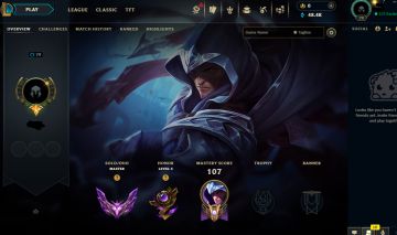 CONTA LOL 1150 PDL 62% WINRATE 18 SKINS