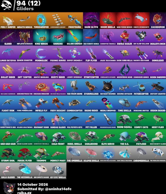 CONTA FORTNITE TRYHARD 134 SKINS