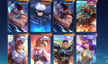 CONTA MOBILE LEGENDS 520 DIMAS SANRIO STREET FIGHTER E JUJUTSU [negócio preço]