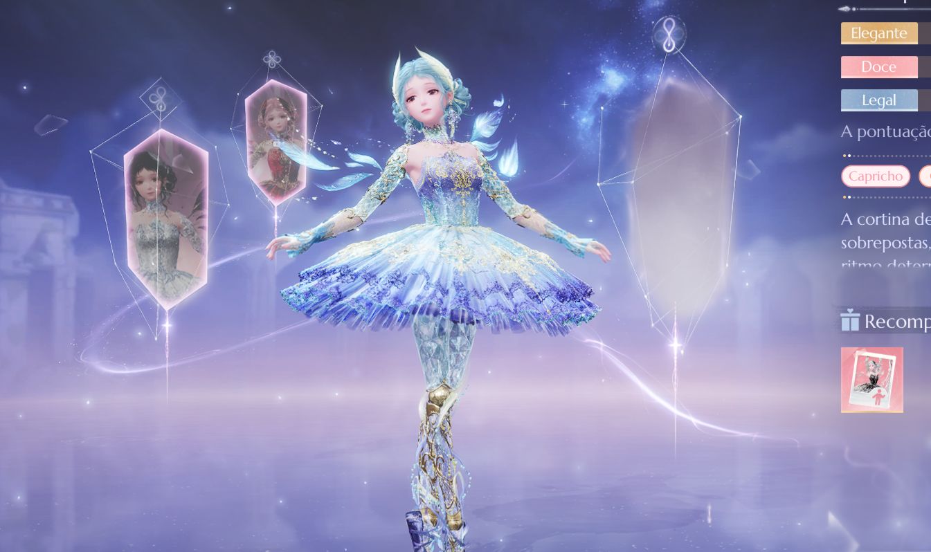 CONTA INFINITY NIKKI - 190 RESSONÂNCIAS + LOOK DA BAILARINA + LOOKS MILAGROSOS
