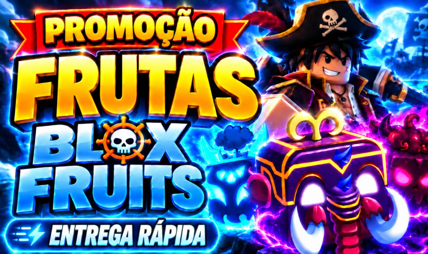 [PROMOÇÃO] FRUTAS FÍSICAS BLOX FRUITS | ENTREGA RÁPIDA | ROBLOX
