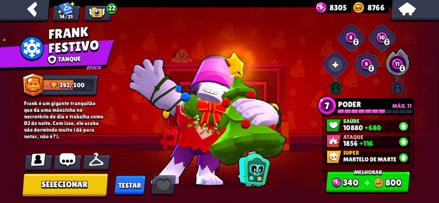 CONTA BRAWL STARS RARA! 19K TROFÉUS, SKINS LENDÁRIAS, PASSES ANTIGOS, COLTPRATA