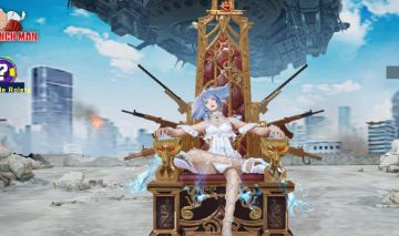 Conta de blood Strike com personagens e skins de armas raras