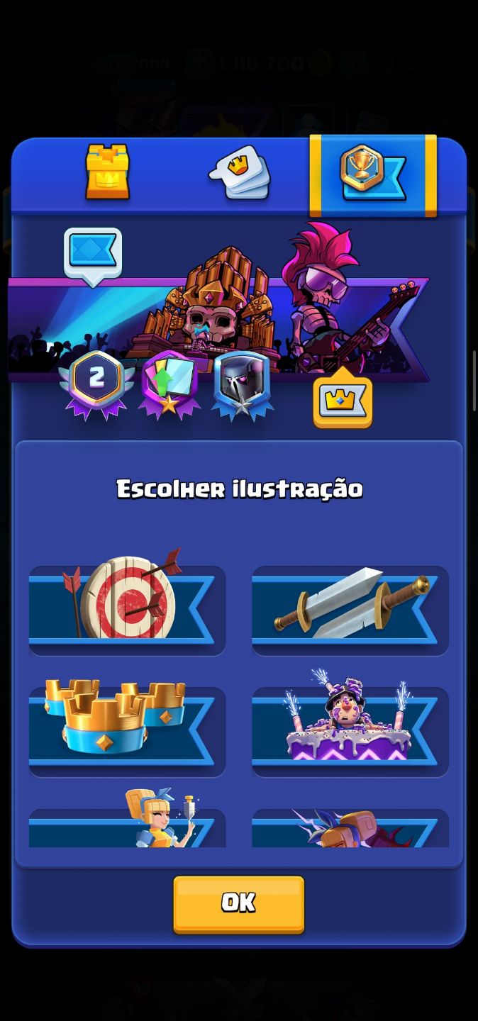 CONTA CLASH ROYALE CLASH OF CLANS E BRAWL STAR!!