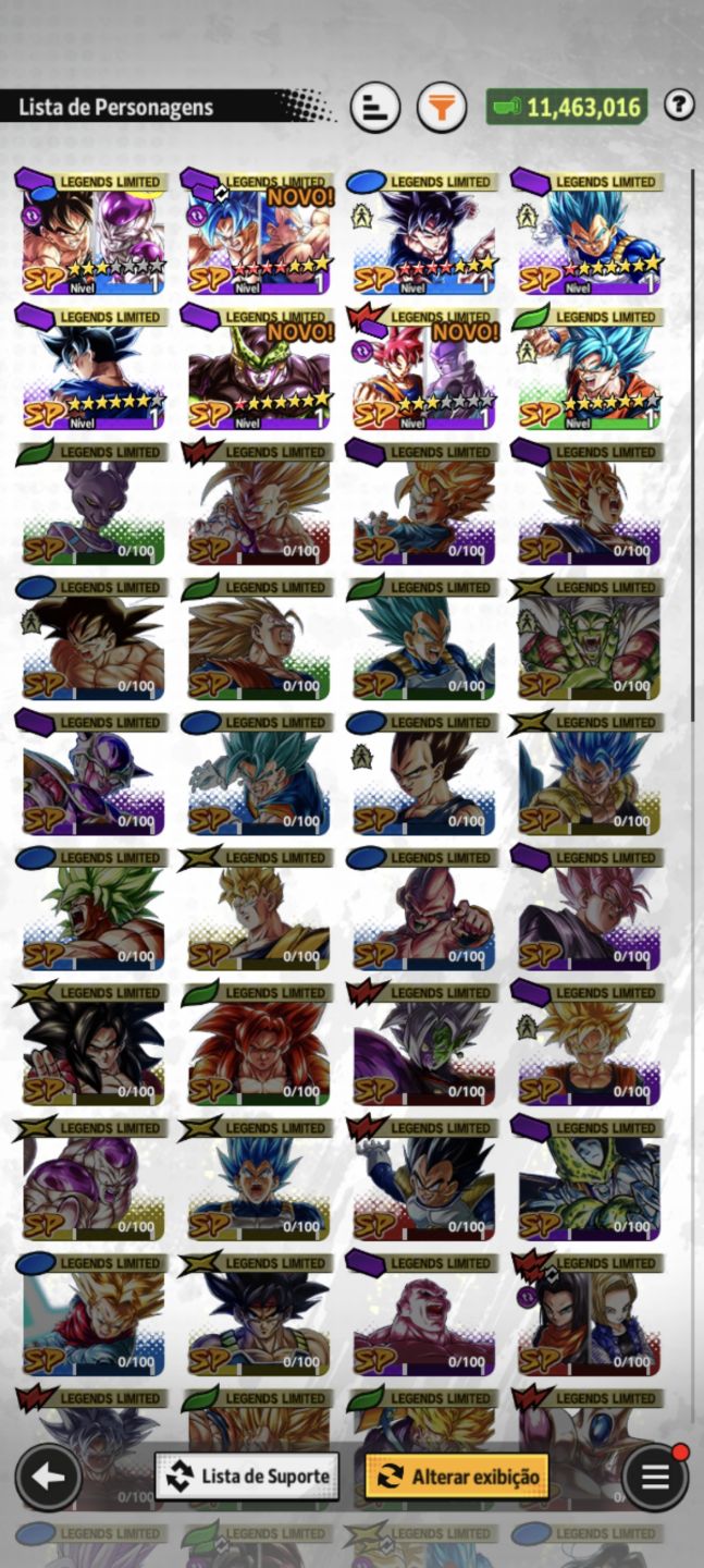 DRAGON BALL LEGENDS! NOVOS LR ESTRELADOS+10K DE CC+LFS ESTRELADOS!!