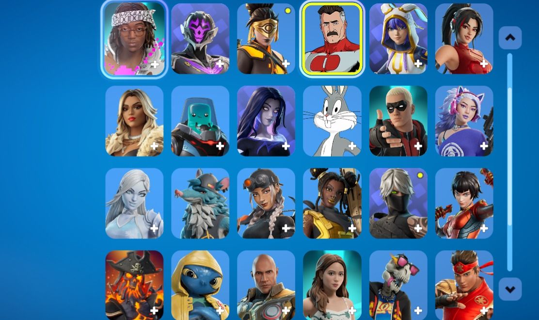Conta de fortnite com 34 skins 1200vbucks