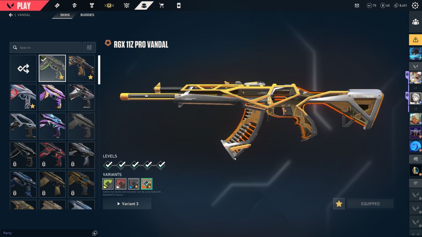 Conta VALORANT Full Acesso | Único Dono | Skins TRYHARD | R$ 1.285,70 gastos