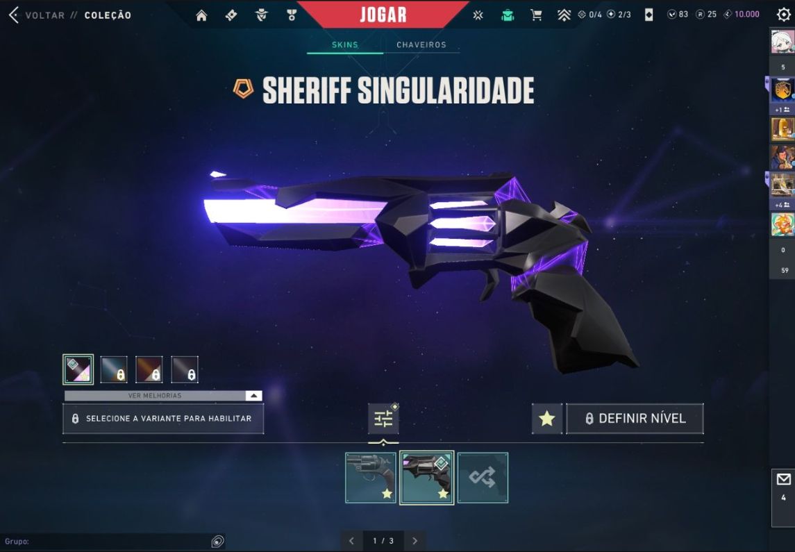 CONTA DE VALORANT COM CHAMPIONS 2021 E VÁRIAS OUTRAS SKINS!