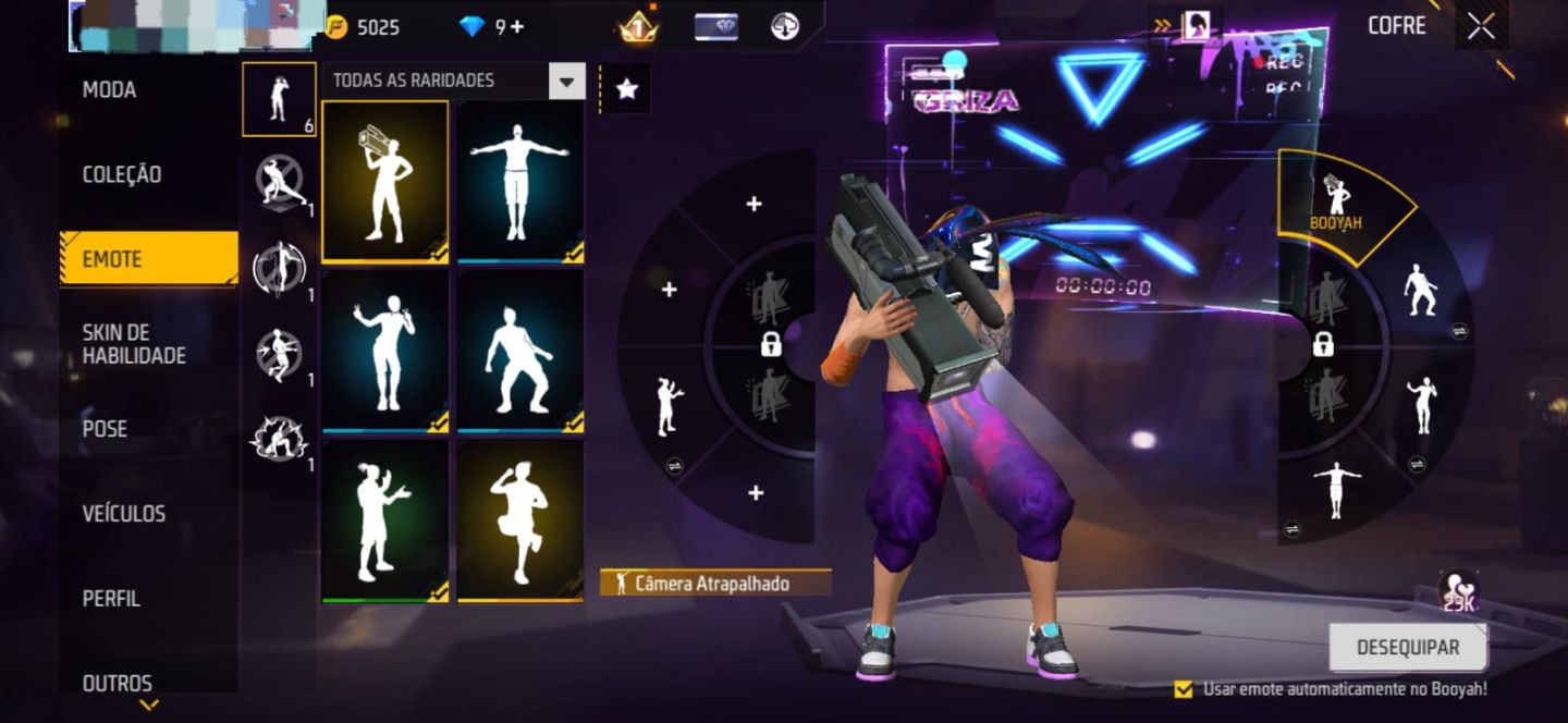 CONTA FREE FIRE INICANTE/PROMO DA SEMANA