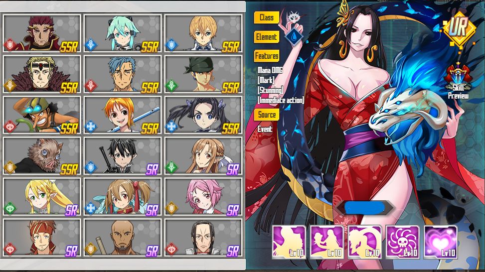 Conta SAO S189 | 6 UR + Vários SSR | 1 Ano | Muitos Itens e Equipamentos