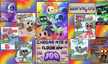 [CHEGAR ATÉ O FLOOR 100 ] - [DANDYS WORLD - OBTENÇÃO DE MAIN - RESEARCH - ICHOR]