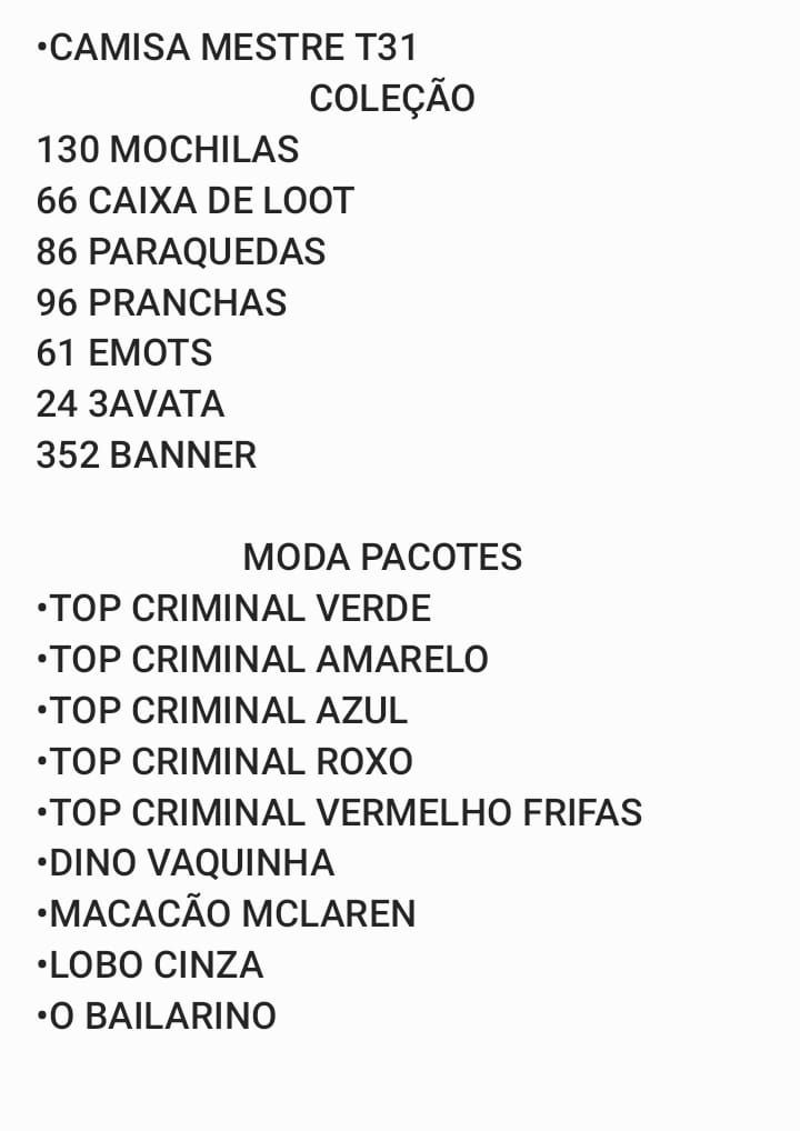 CONTA FF RARA E ANTIGA PRA SAIR LOGO