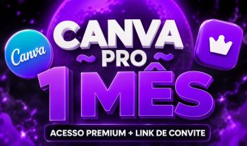 Canva Pro 1 Mês | Acesso Premium + Link de Convite | Entrega Rápida
