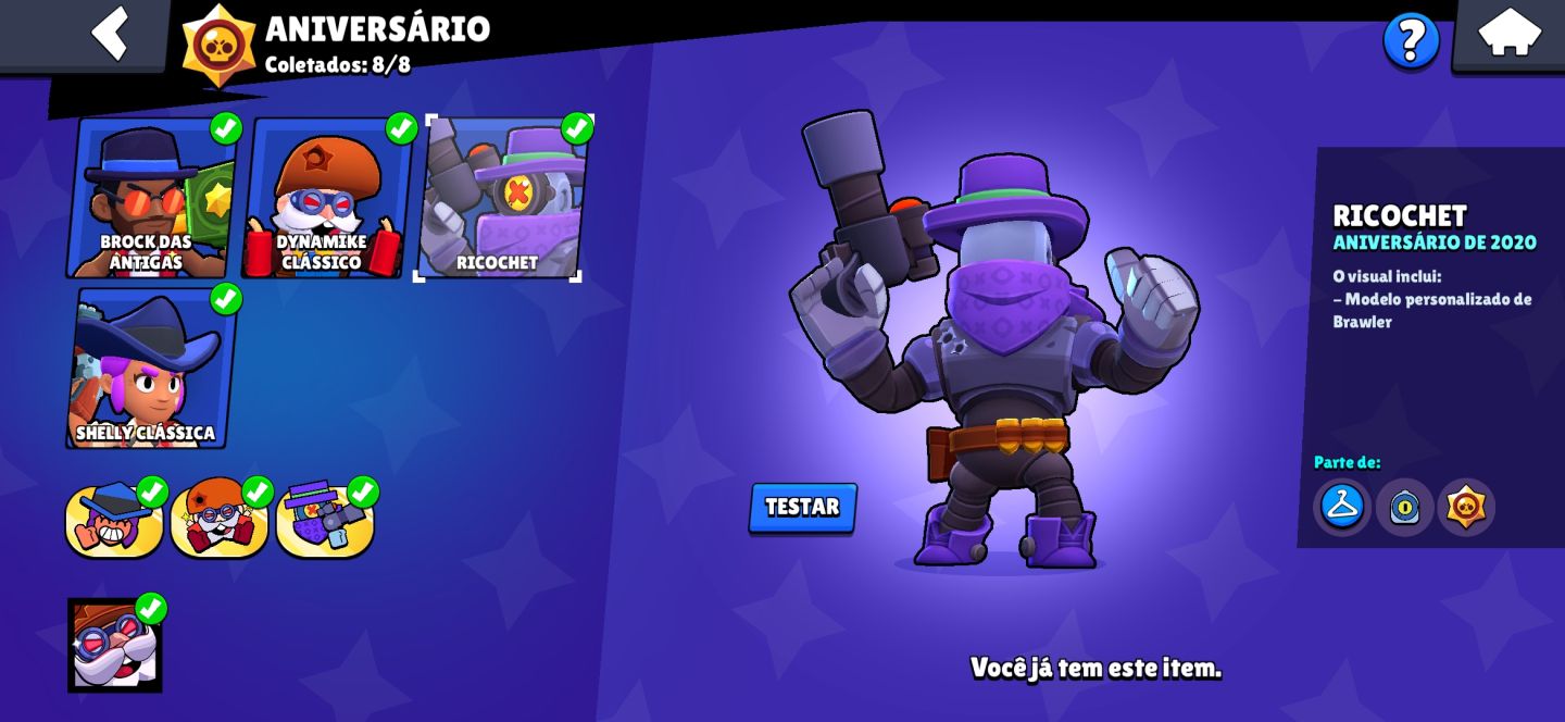 CONTA RARA 2019 | MESTRE 2024 | SHELLY BRUXA E SKINS RARAS