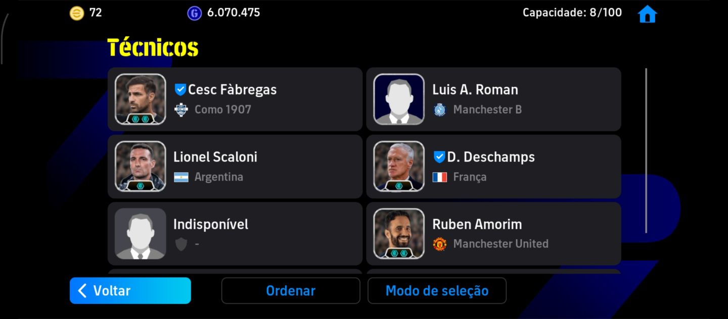 CONTA EFOOTBALL RARA COM MAIS DE 60 LEGENDS