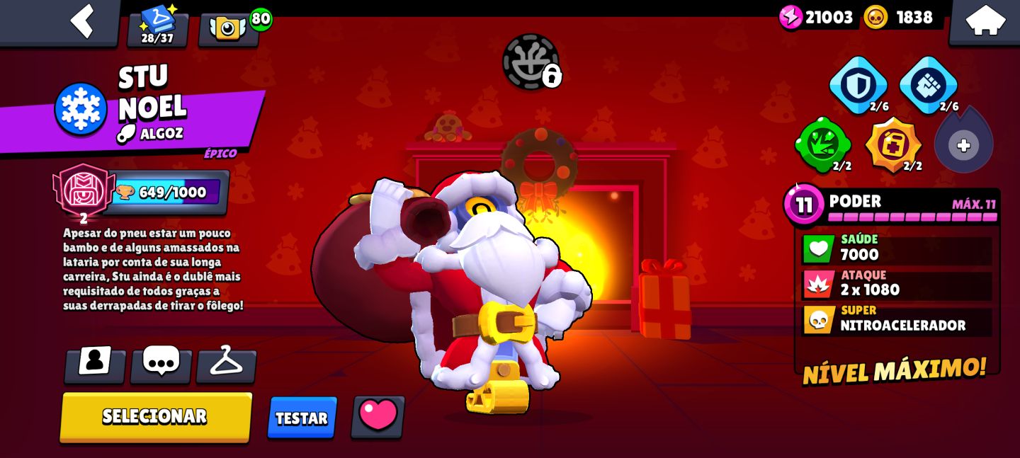 Brawl Stars 61K Troféus Conta Completa | 70 Brawlers | Muitos It