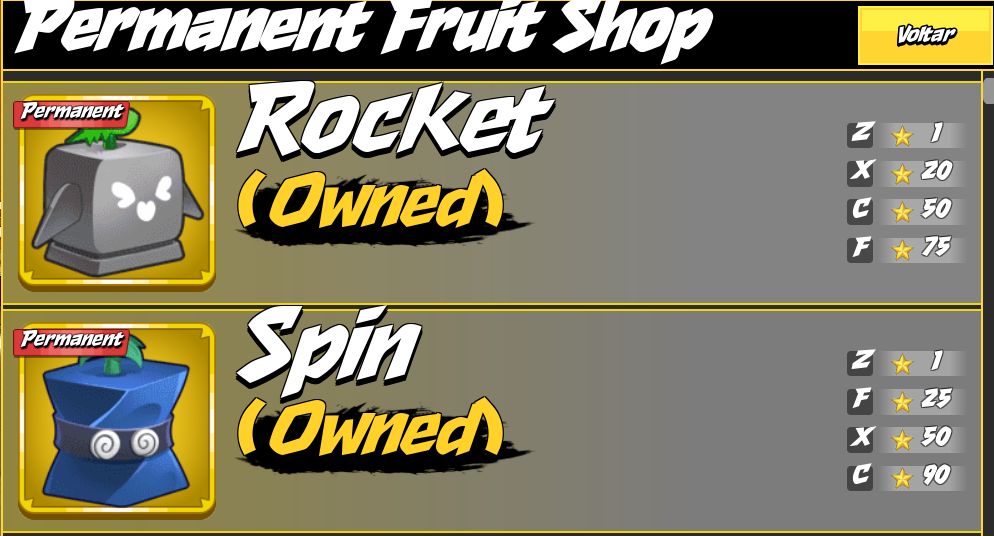 CONTA BLOX FRUITS TIER HIGH, MUITO UPADA!!!
